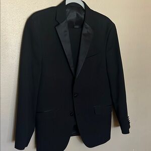 Kenneth Cole Elegant Black Tuxedo Suit